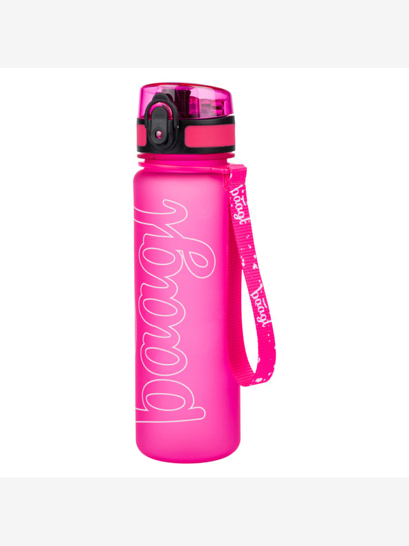 BAAGL  Pink tritan logo boca za piće - roza, 500 ml Baagl