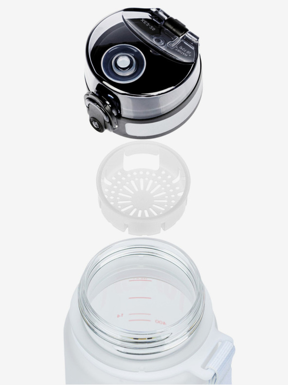 BAAGL  Bijela tritan boca za piće nasa, 500 ml Baagl