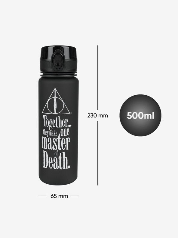 BAAGL  Black Tritan Boca za piće Harry Potter Darovi smrti, 500 ml Baagl