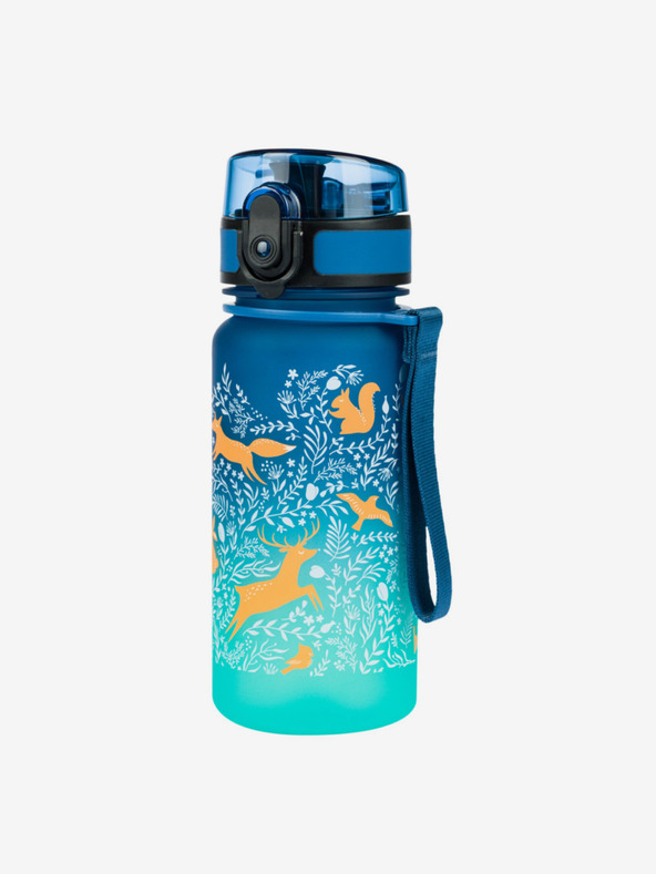 BAAGL  Plava boca za piće od tritana gradient forest, 350 ml Baagl