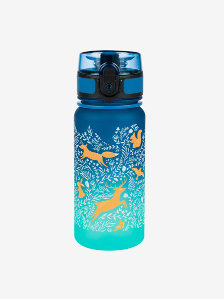 BAAGL  Plava boca za piće od tritana gradient forest, 350 ml Baagl