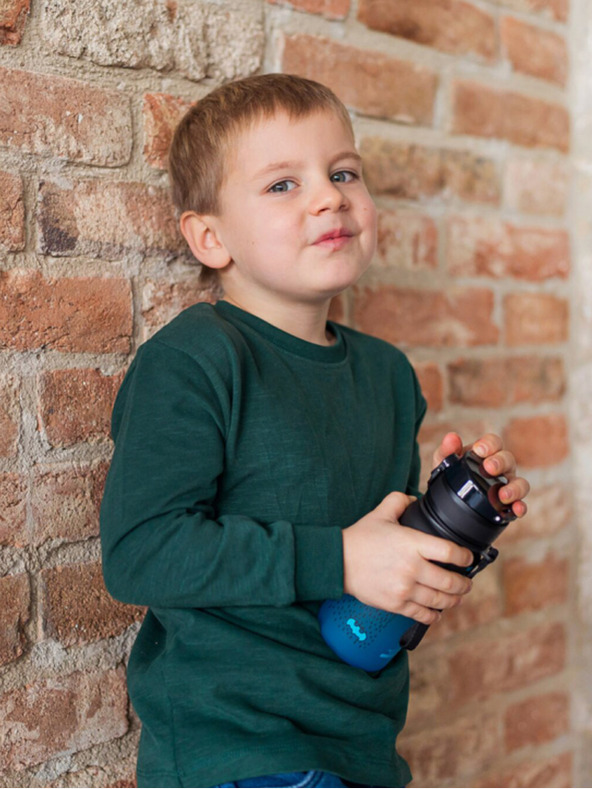 BAAGL  Boca za piće od tritana gradient batman plava, 350 ml Baagl