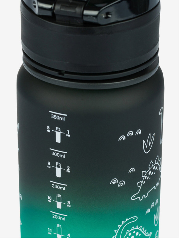 BAAGL  Boca za piće od zelenog tritana gradient dino, 350 ml Baagl