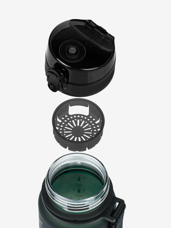 BAAGL  Boca za piće od zelenog tritana gradient dino, 350 ml Baagl