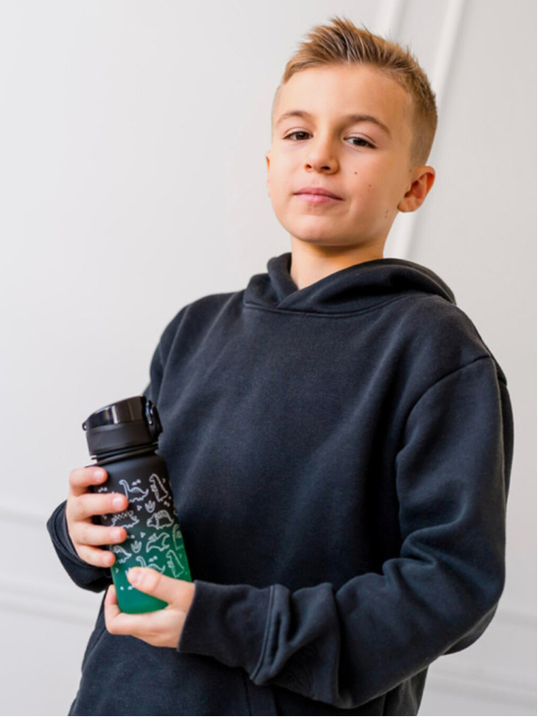 BAAGL  Boca za piće od zelenog tritana gradient dino, 350 ml Baagl