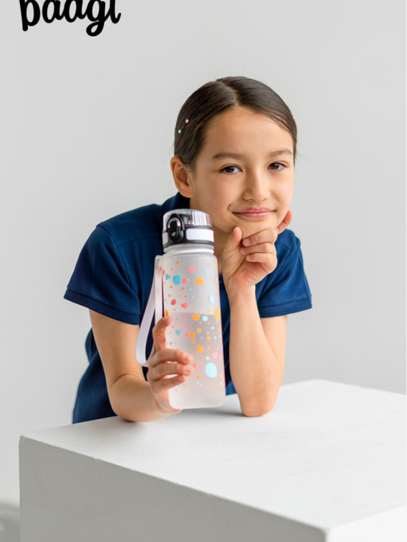 BAAGL  Bijela boca za piće od tritana za kućne ljubimce, 500 ml Baagl