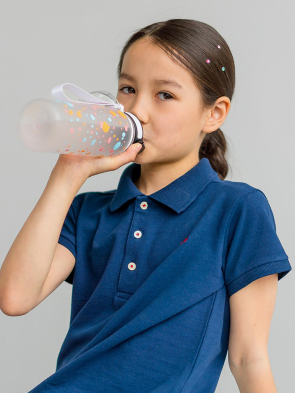 BAAGL  Bijela boca za piće od tritana za kućne ljubimce, 500 ml Baagl