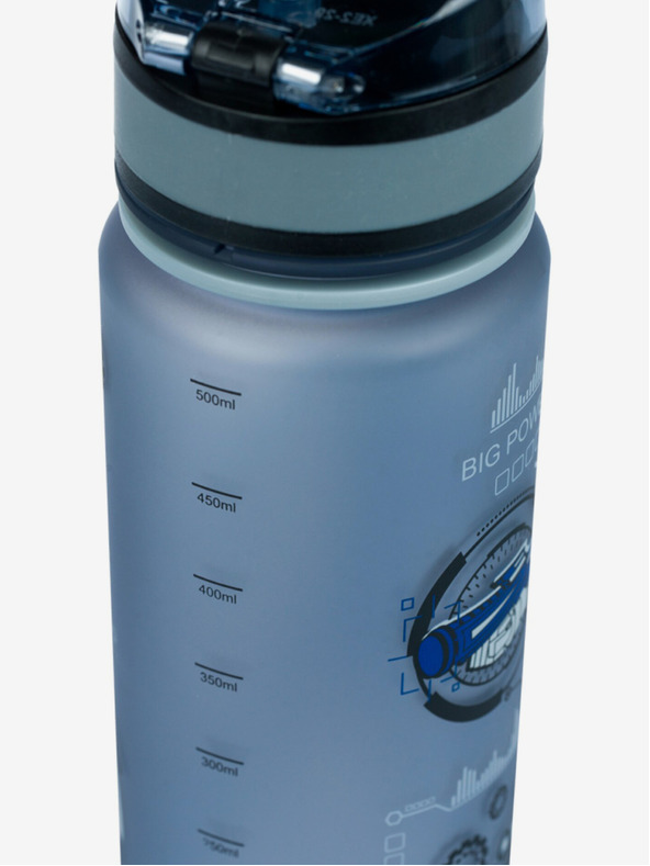 BAAGL  Siva robotska boca za piće od tritana, 500 ml Baagl