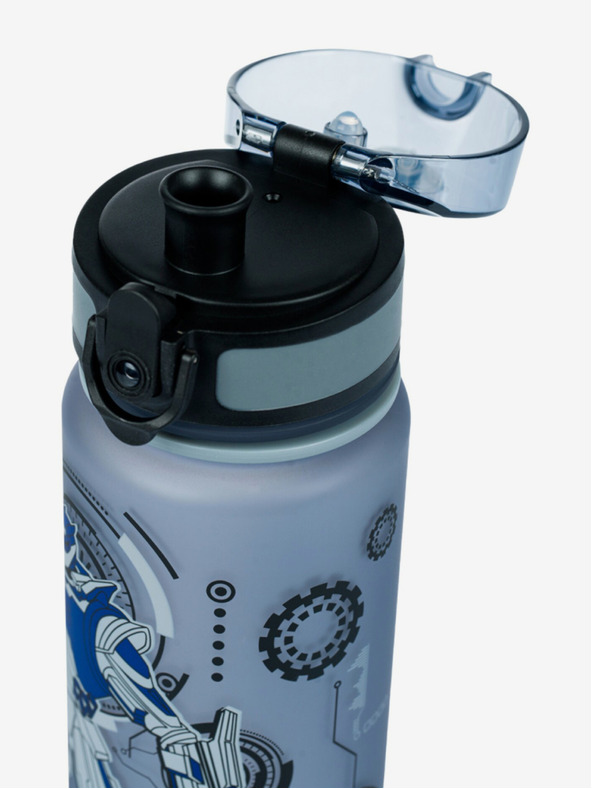 BAAGL  Siva robotska boca za piće od tritana, 500 ml Baagl