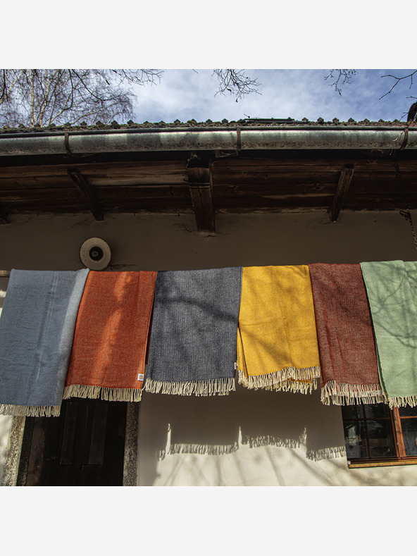 Balkanova Vunena deka Elma X - natural smeđa