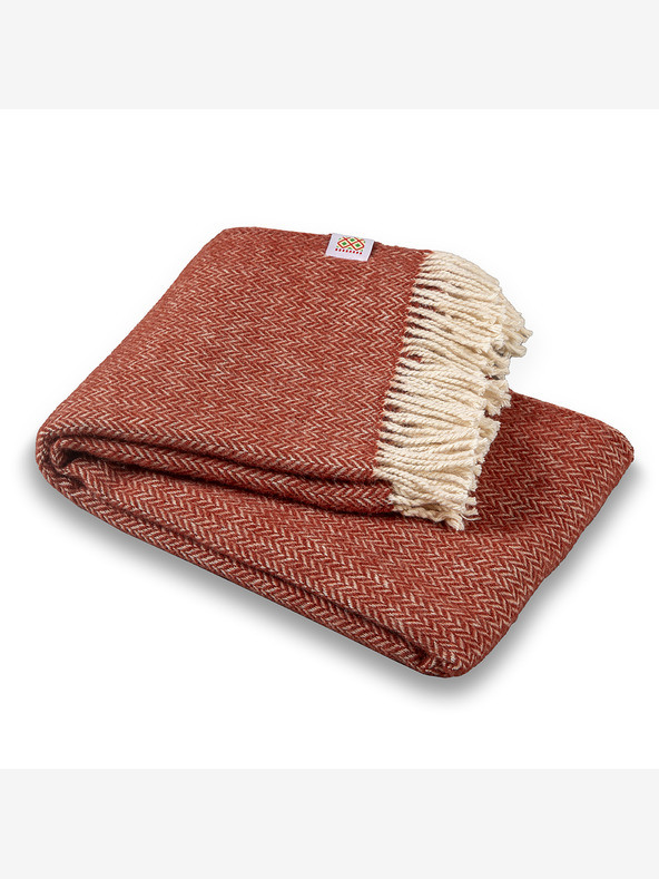 Balkanova Vunena deka Elma V - bordo