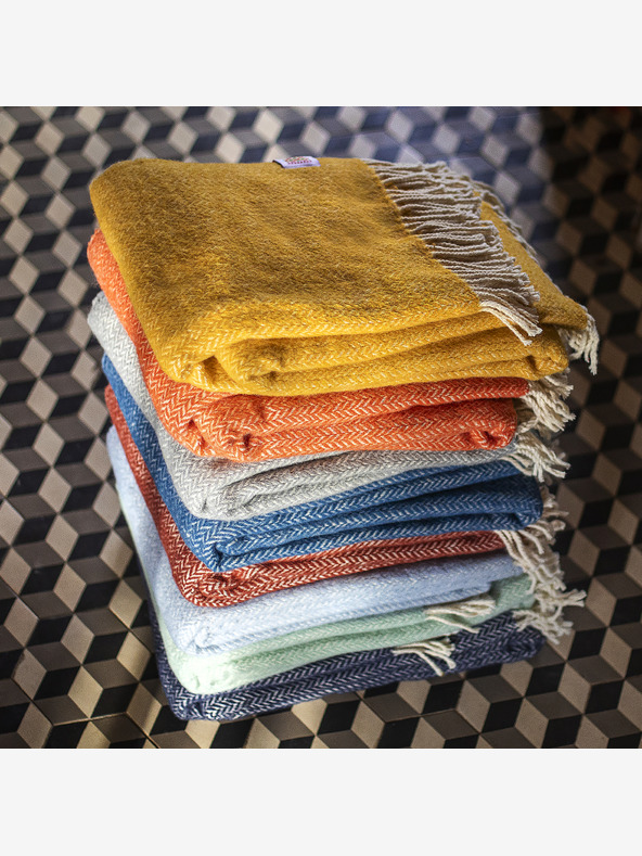 Balkanova Vunena deka Elma V - bordo