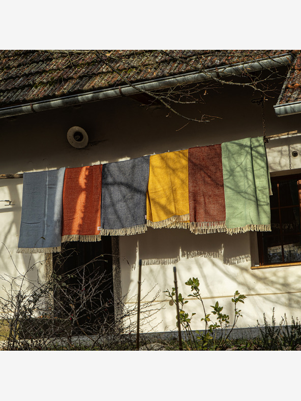 Balkanova Vunena deka Elma V - bordo