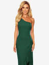 numoco Duga haljina na jedno rame - tamno zelena Numoco
