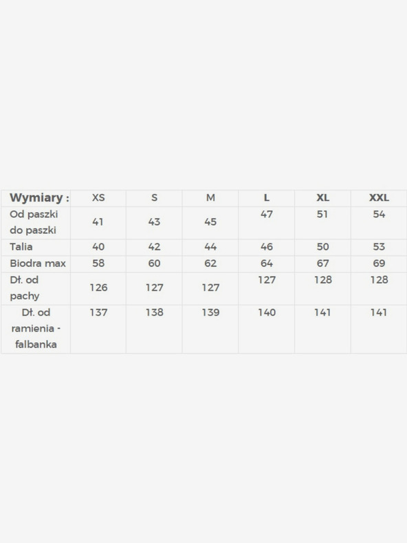 numoco Duga haljina s volanima - veliki ružičasti cvjetovi Numoco