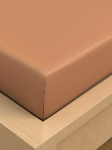 Kvalitex Cerada pamučna plahta 150x230cm bež