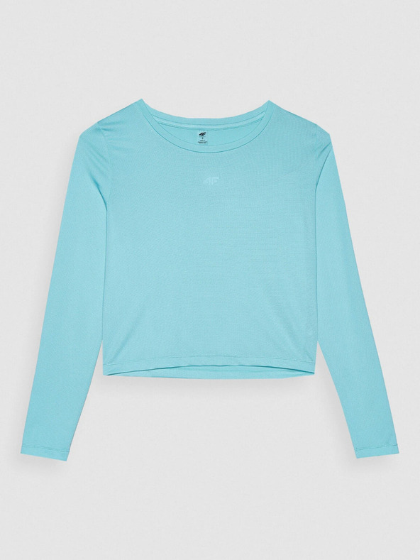 4F Ženska sportska brzosušeća majica kratkih rukava širokih 4F dugih rukava