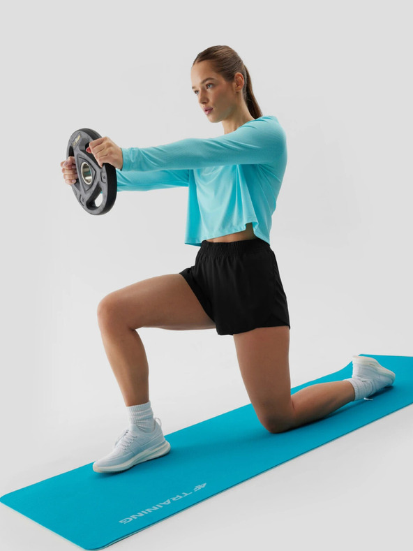 4F Ženska sportska brzosušeća majica kratkih rukava širokih 4F dugih rukava