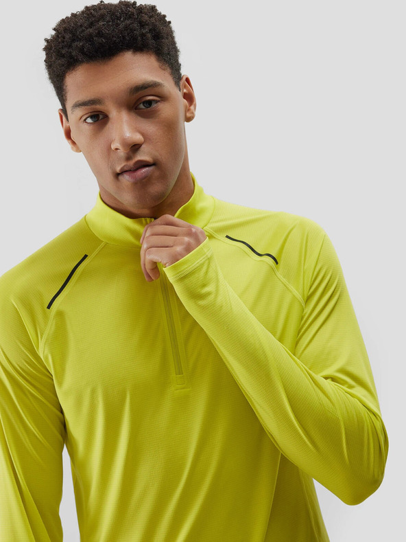 4F Muška brzosušeća majica za trčanje s dugim rukavima 4F