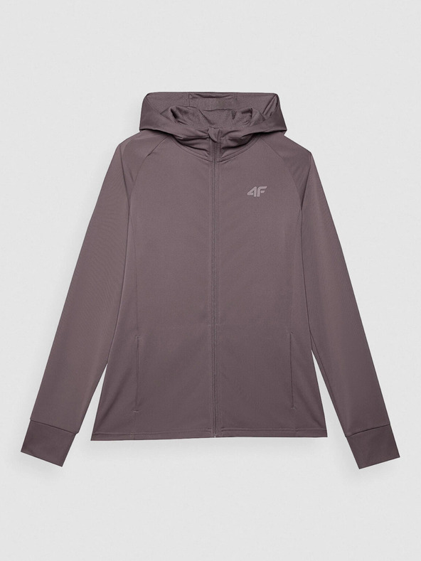 4F Ženska sportska majica s kapuljačom 4F koja se brzo suši