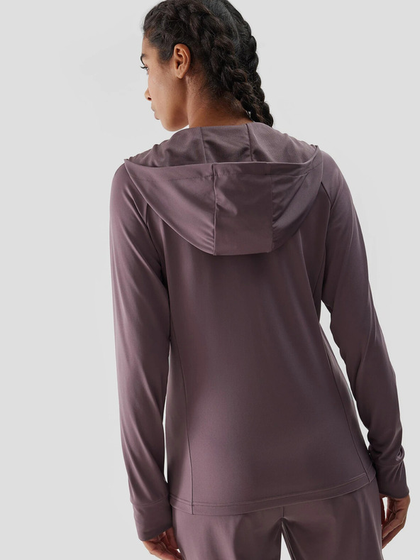 4F Ženska sportska majica s kapuljačom 4F koja se brzo suši