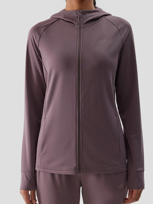 4F Ženska sportska majica s kapuljačom 4F koja se brzo suši