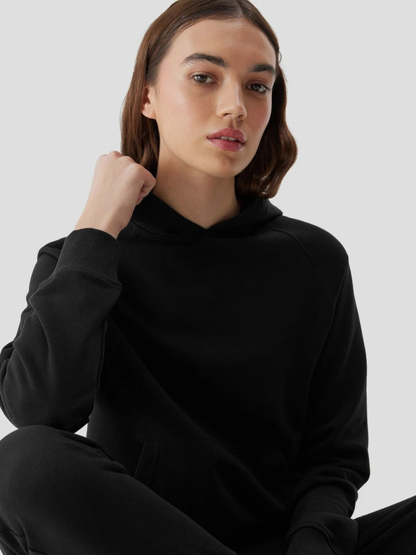 4F Ženska majica bez kopčanja s kapuljačom 4F