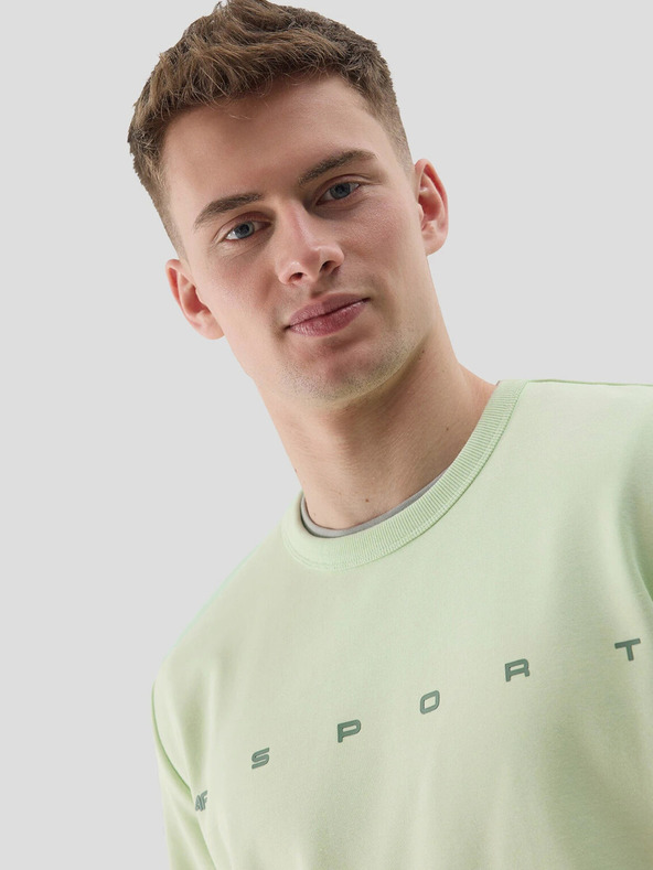 4F Muška trenerka bez kopčanja i bez kapuljače 4F