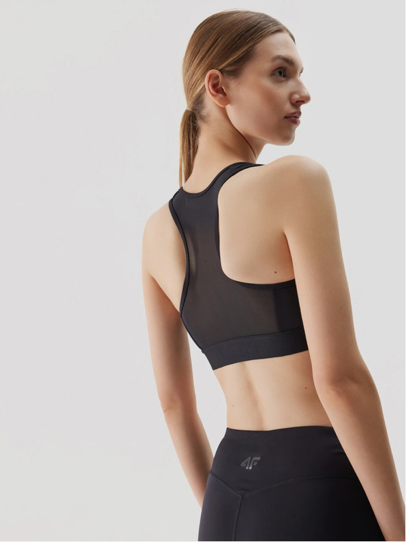 4F Ženski sportski grudnjak s niskom potporom izrađen od 4F recikliranih materijala