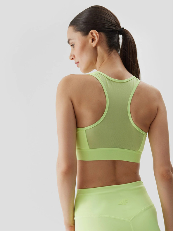 4F Ženski sportski grudnjak s niskom potporom izrađen od 4F recikliranih materijala