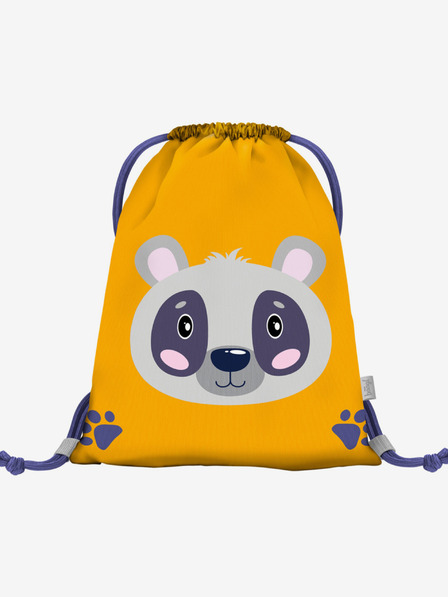 BAAGL  Žuta predškolska torba Baagl Raccoon