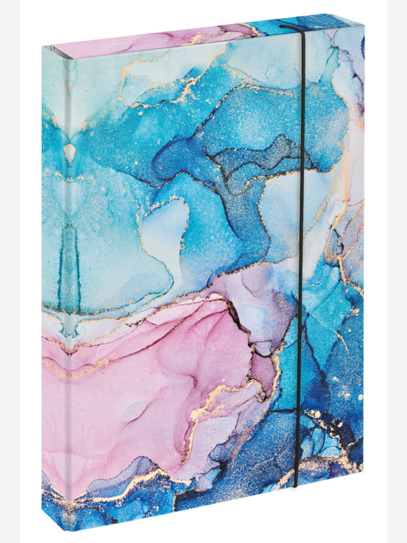 BAAGL  BAAGL Ploče za školske bilježnice A4 Jumbo Marble Pink BAAGL