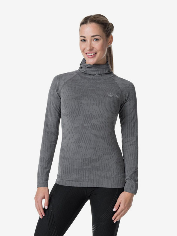 Kilpi Kilpi Ninja siva ženska sportska majica s kapuljačom