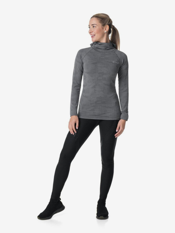 Kilpi Kilpi Ninja siva ženska sportska majica s kapuljačom