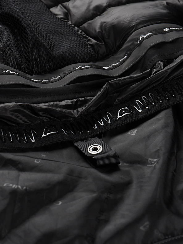 ALPINE PRO Muška skijaška jakna s membranom ptx snow ALPINE PRO REAS dk.true grey