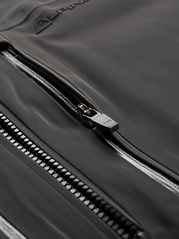 ALPINE PRO Muška skijaška jakna s membranom ptx snow ALPINE PRO REAS dk.true grey