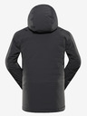 ALPINE PRO Muška skijaška jakna s membranom ptx snow ALPINE PRO REAS dk.true grey