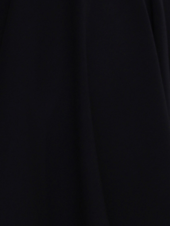 numoco Unikatna haljina sa dužim leđima - crna Numoco