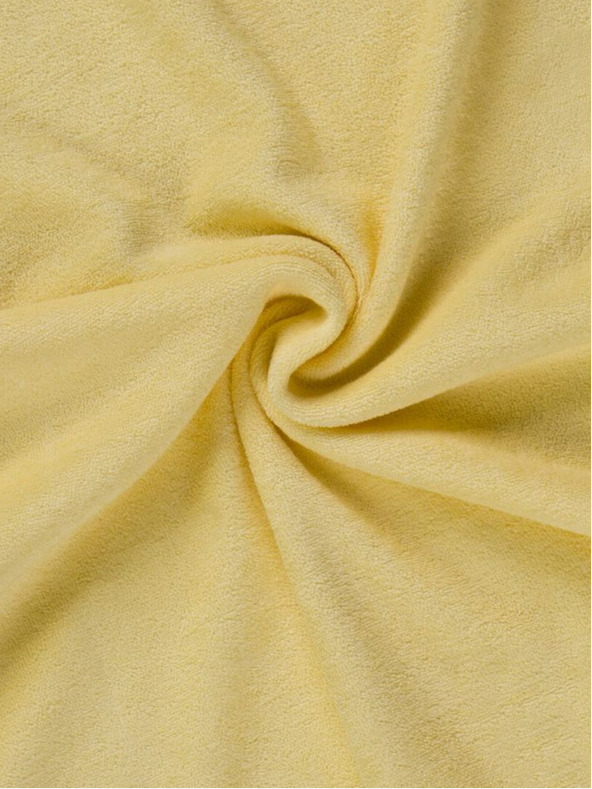 Kvalitex Krem dječja plahta od frotira Kvalitex 70x140cm