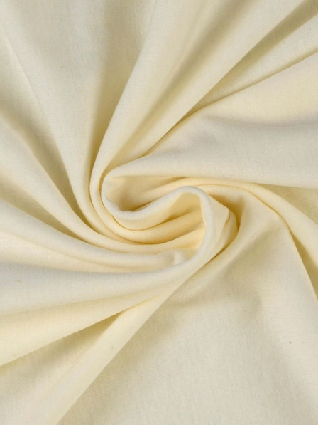 Kvalitex Dječja plahta od žerseja 60x120cm krem ​​Kvalitex