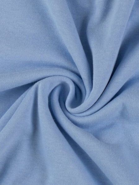 Kvalitex Dječja plahta od žerseja 60x120cm svijetlo plava Kvalitex