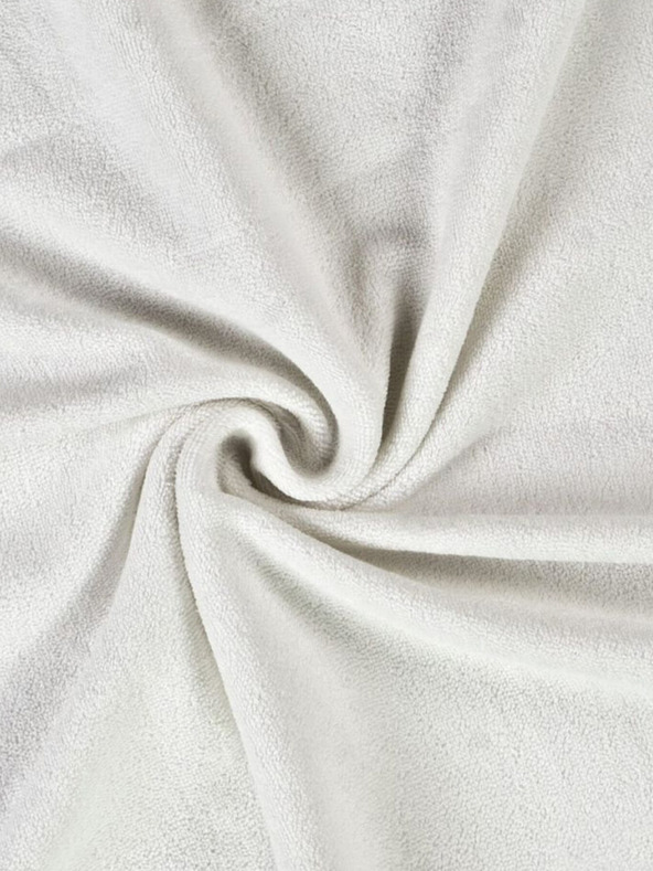 Kvalitex Dječja plahta od frotira 70x140cm bijela Kvalitex