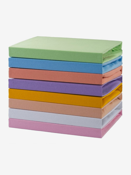 Kvalitex Dječja posteljina od žerseja 70x140cm losos Kvalitex