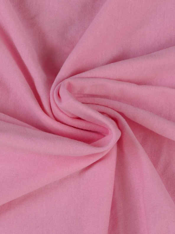 Kvalitex Dječja plahta od žerseja 70x140cm svijetlo roza Kvalitex