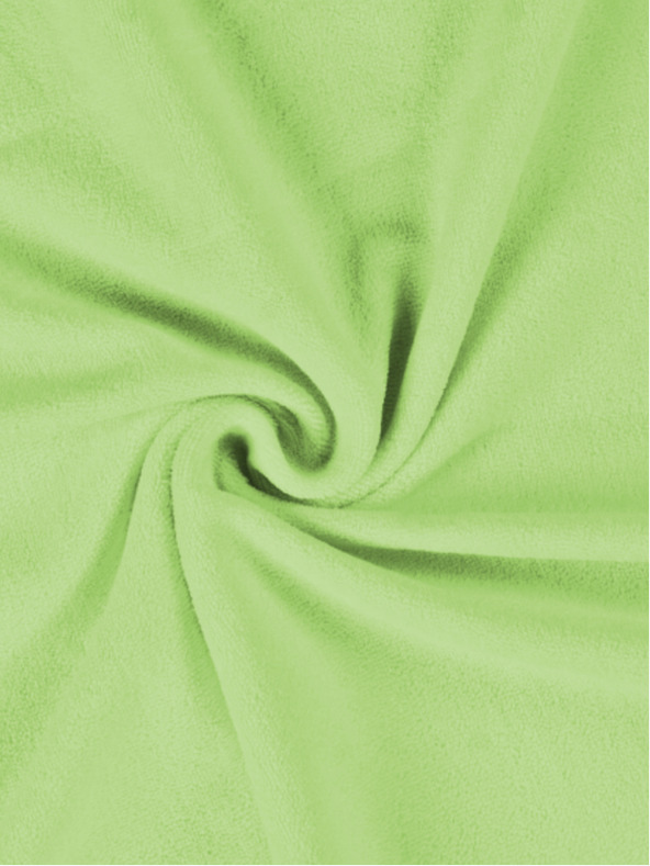 Kvalitex Dječja posteljina od frotira 70x140cm svjetlo zelena Kvalitex