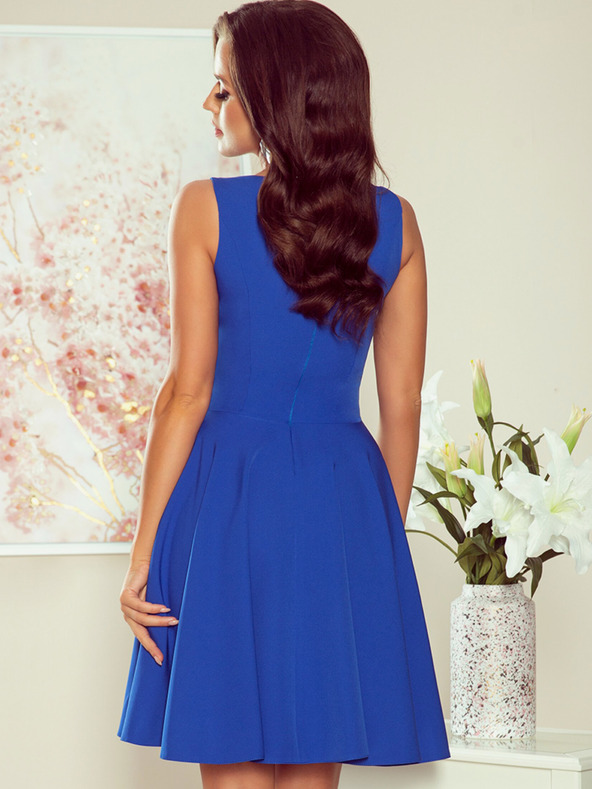 numoco Haljina - srce izrez - plava boja Numoco