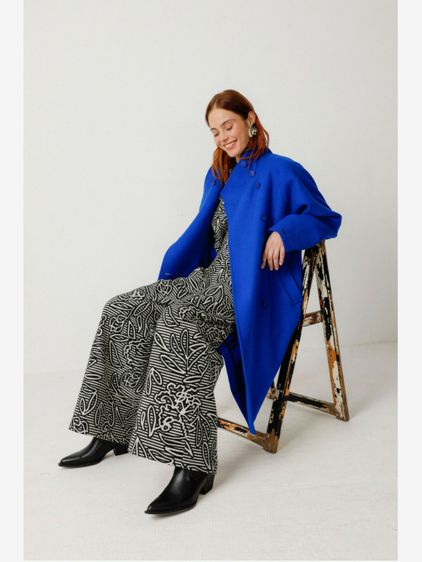 SKFK SKFK ženski plavi kaput