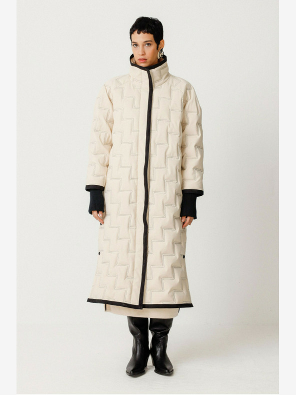 SKFK SKFK ženski krem ​​zimski kaput