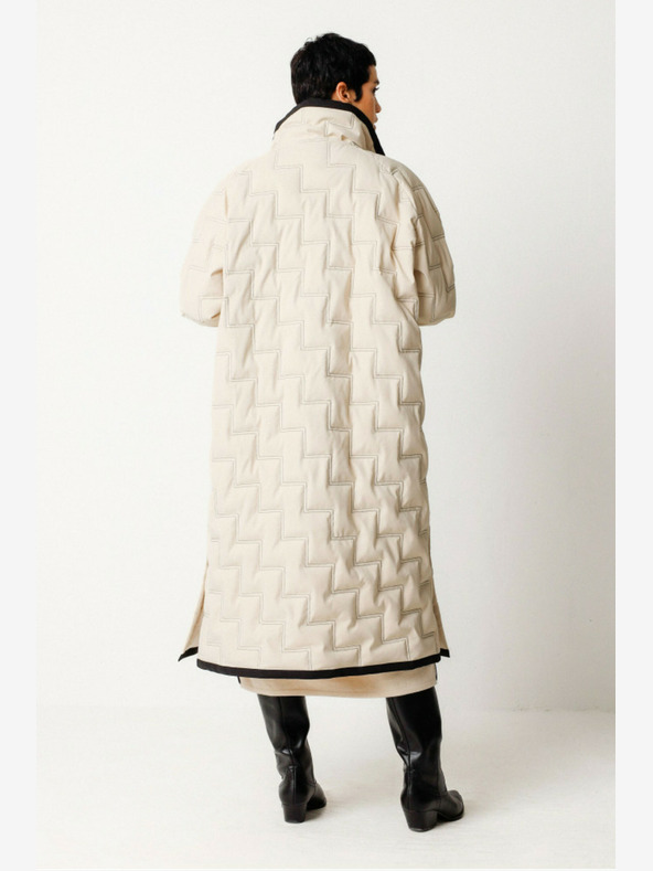 SKFK SKFK ženski krem ​​zimski kaput