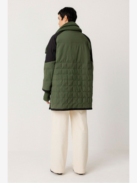 SKFK SKFK ženski zeleni zimski kaput